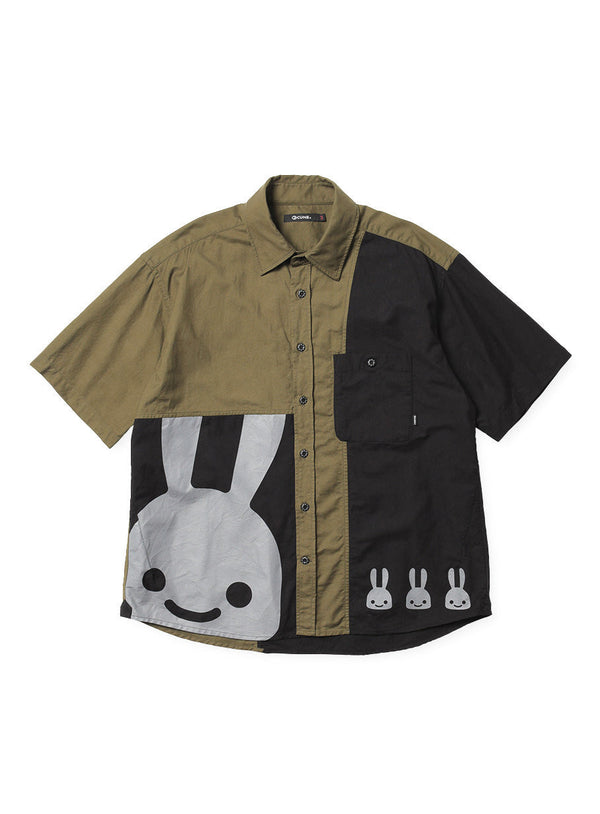 ばらばら半袖シャツ