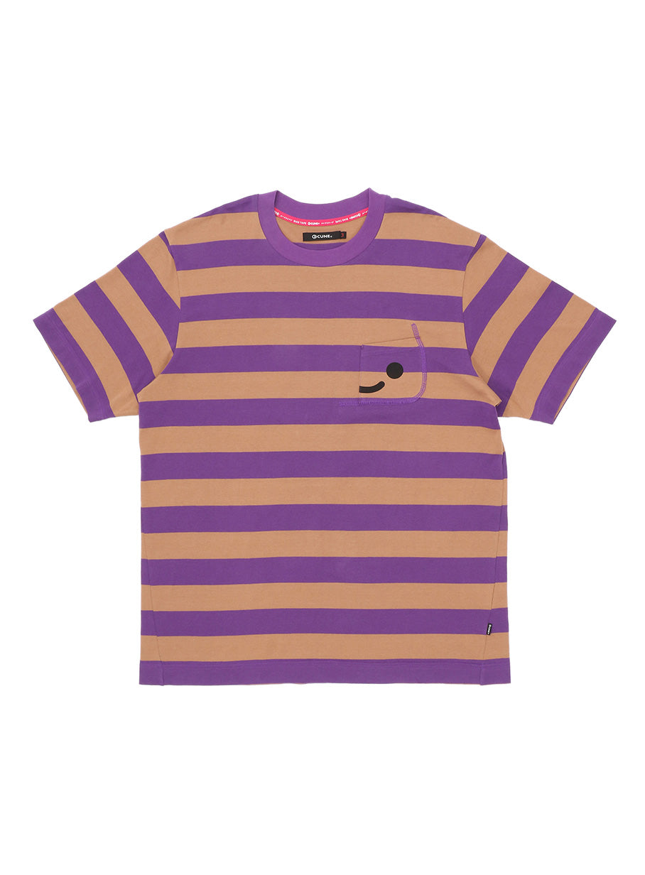 クォーターポケットボーダーTシャツ