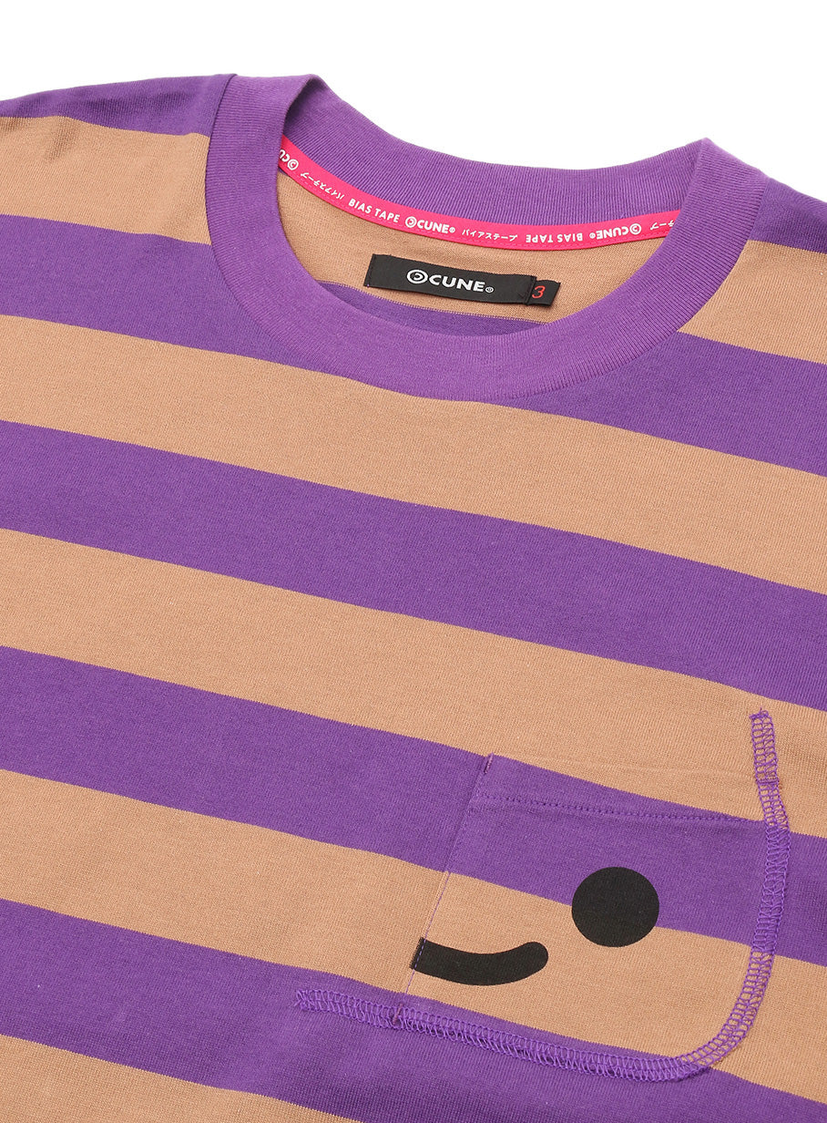クォーターポケットボーダーTシャツ