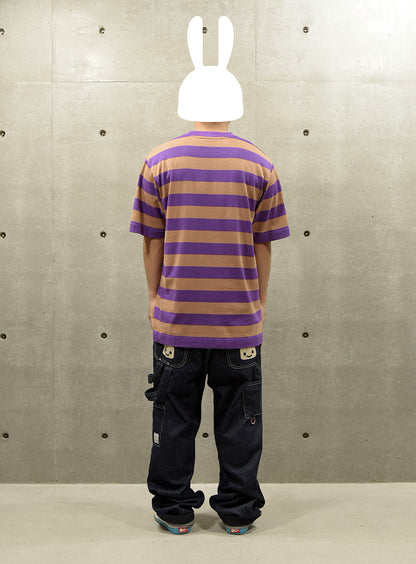 クォーターポケットボーダーTシャツ