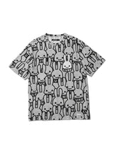 CUNEウサギいっぱいTシャツ