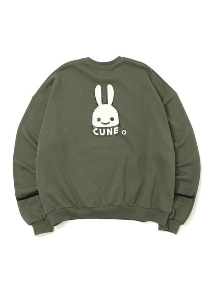 CUNEウサギハンドカバービッグスウェット