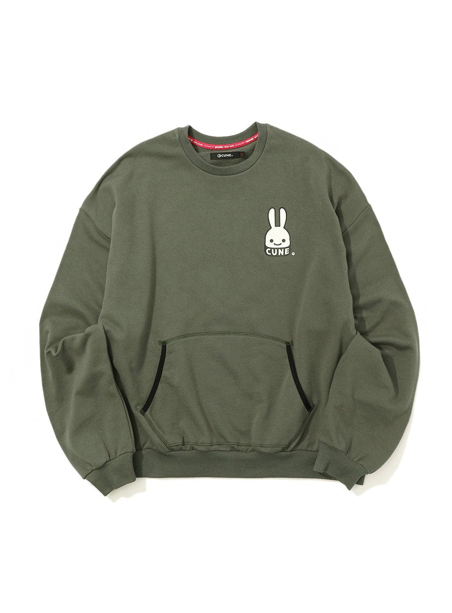 CUNEウサギハンドカバービッグスウェット