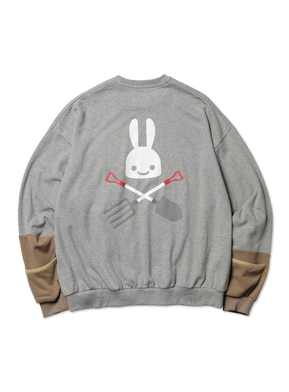 耕すハンドカバービッグスウェット