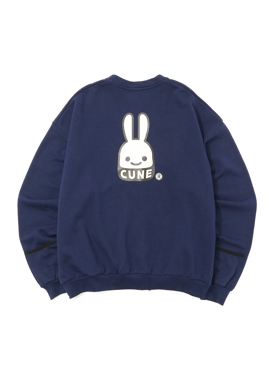 CUNEウサギハンドカバービッグカーディガン