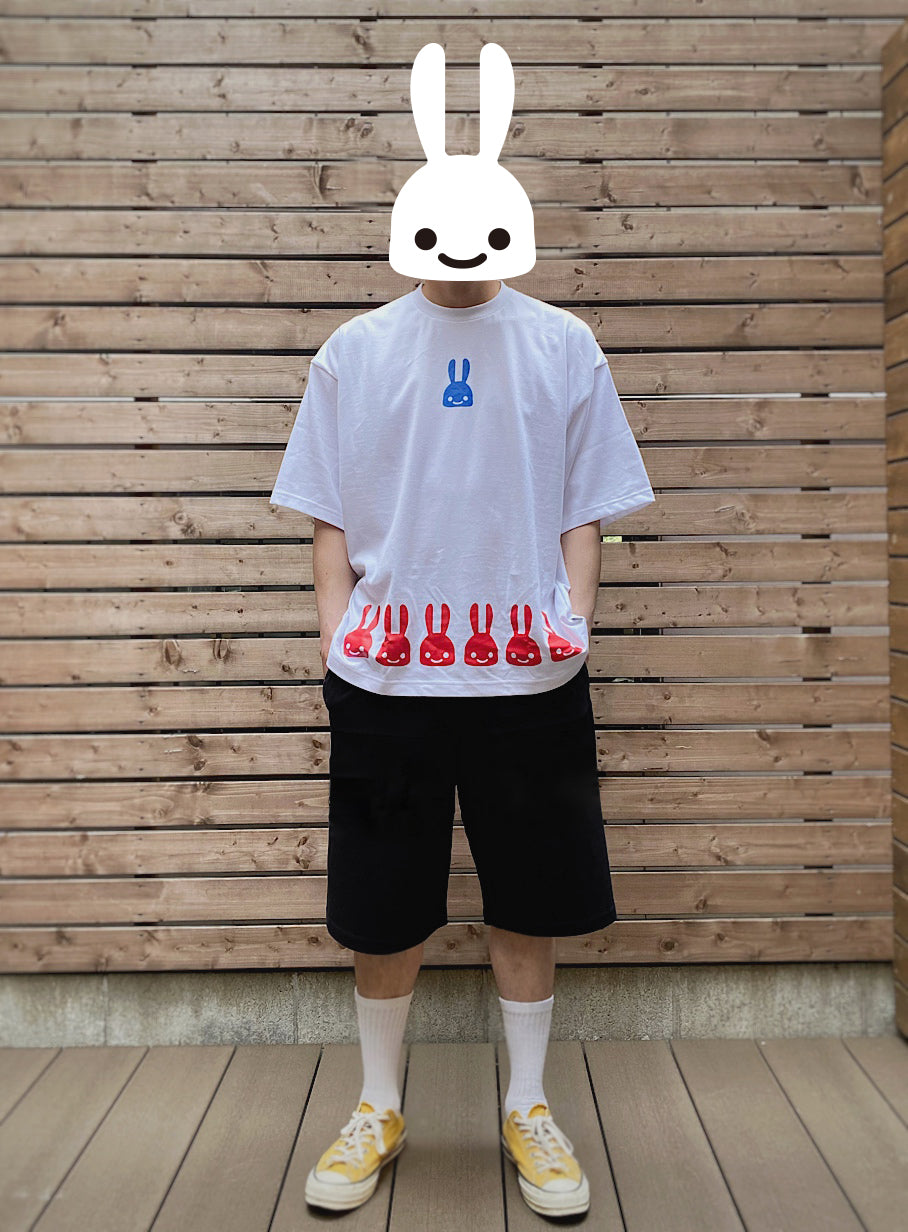 ビッグT ウサギたくさん