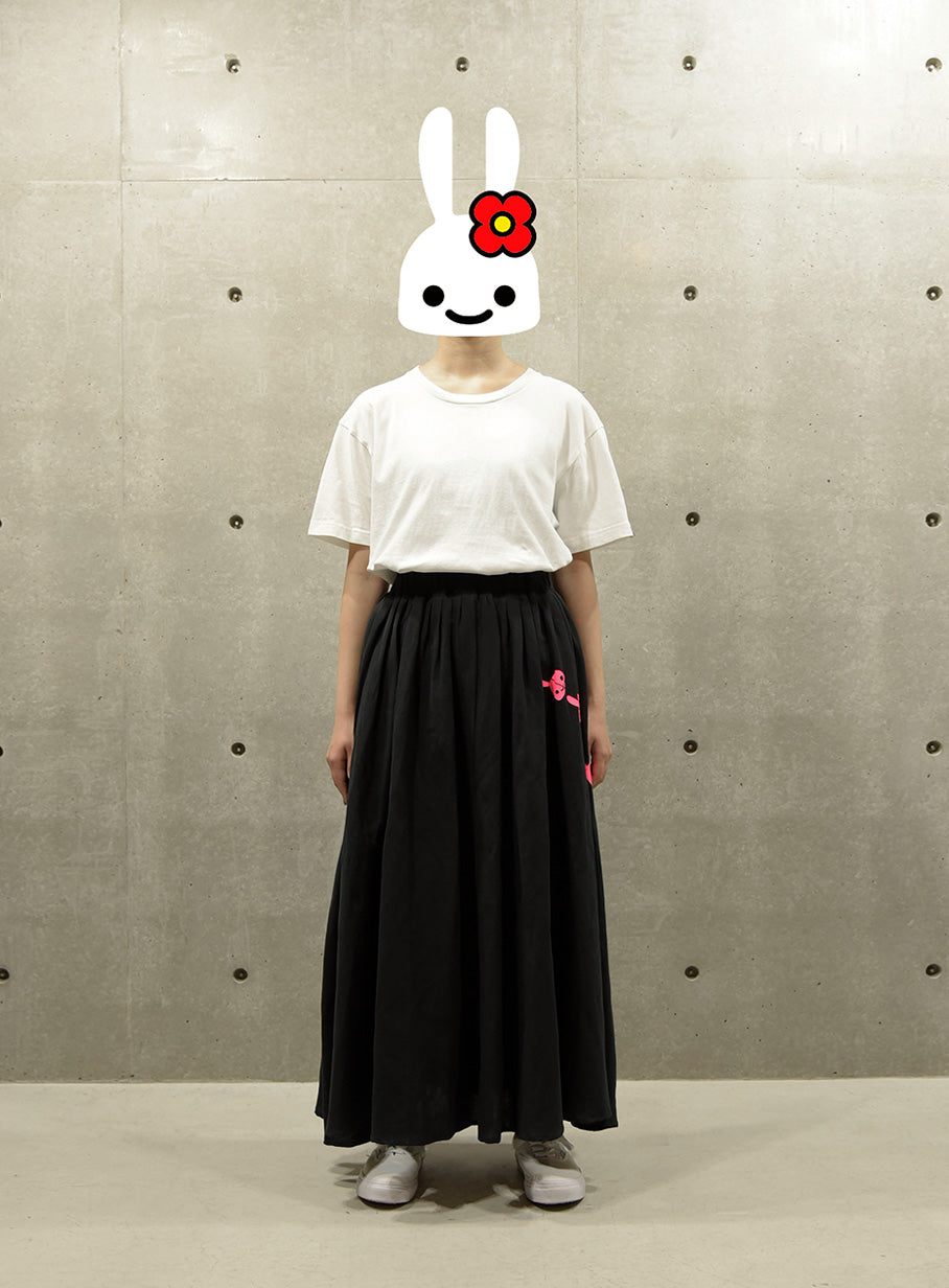 DDDCロングギャザースカート