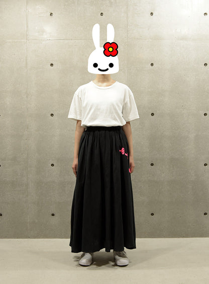 DDDCロングギャザースカート