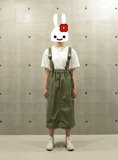 DDDCショルダーストラップスカート