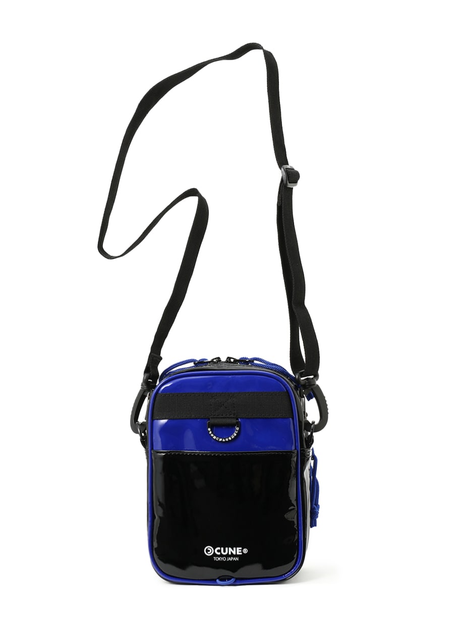 エナメルショルダーバッグ S