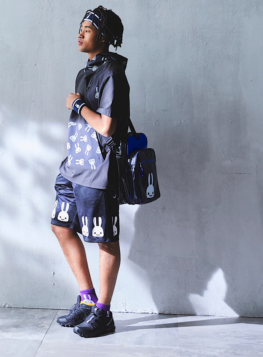 エナメルショルダーバッグ L