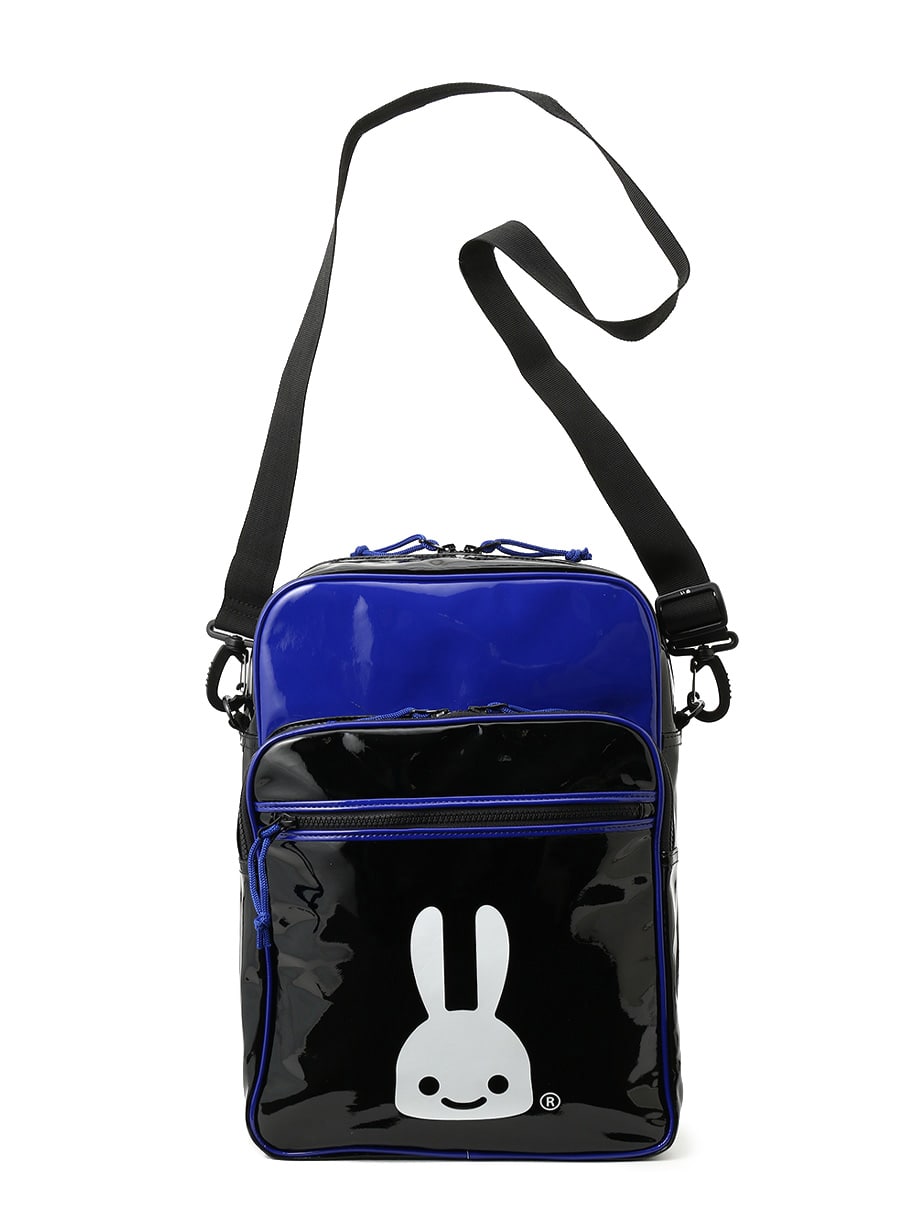 エナメルショルダーバッグ L