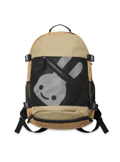 メッシュポケットバックパック
