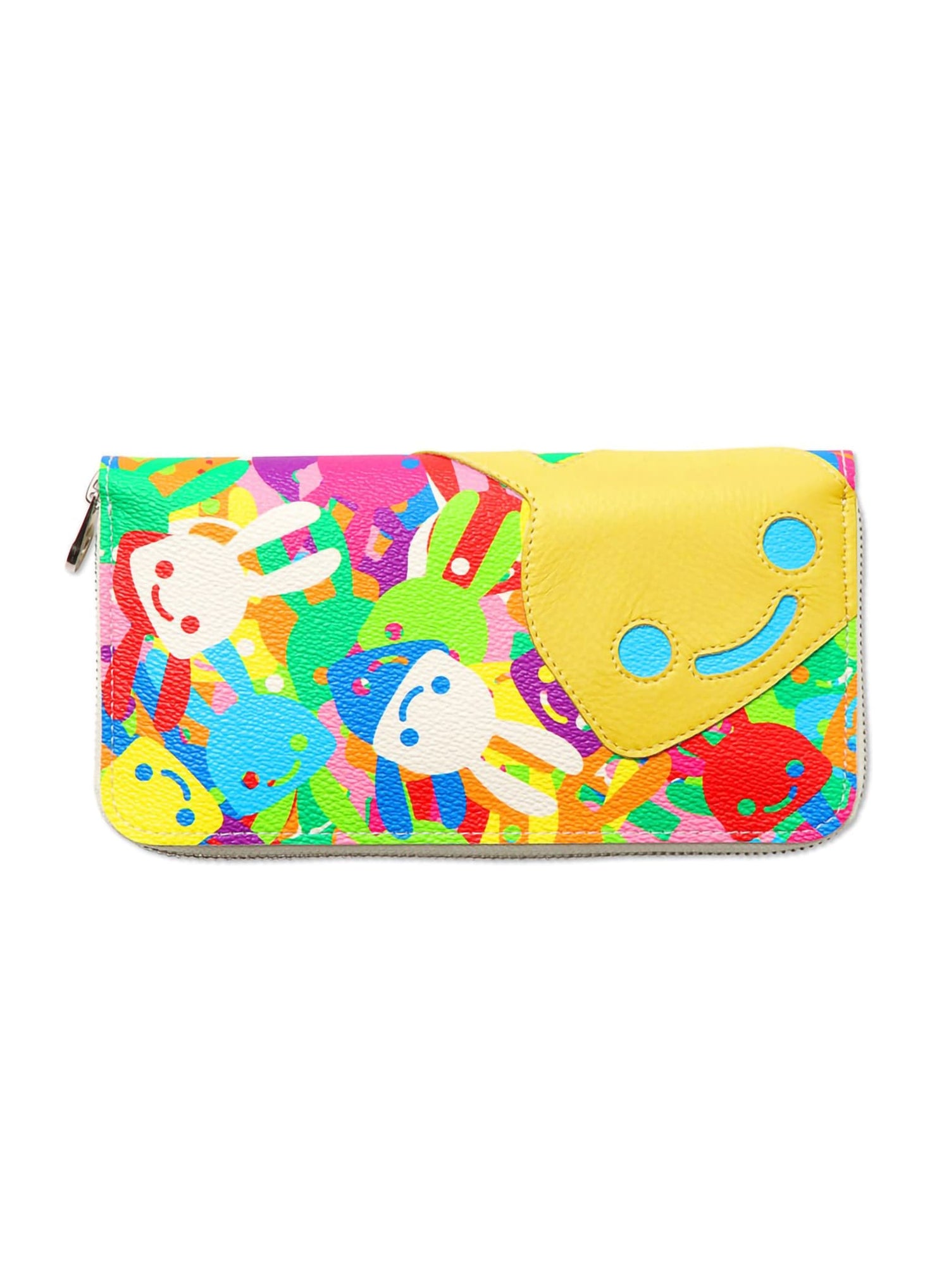 かわいいカラーロングウォレット