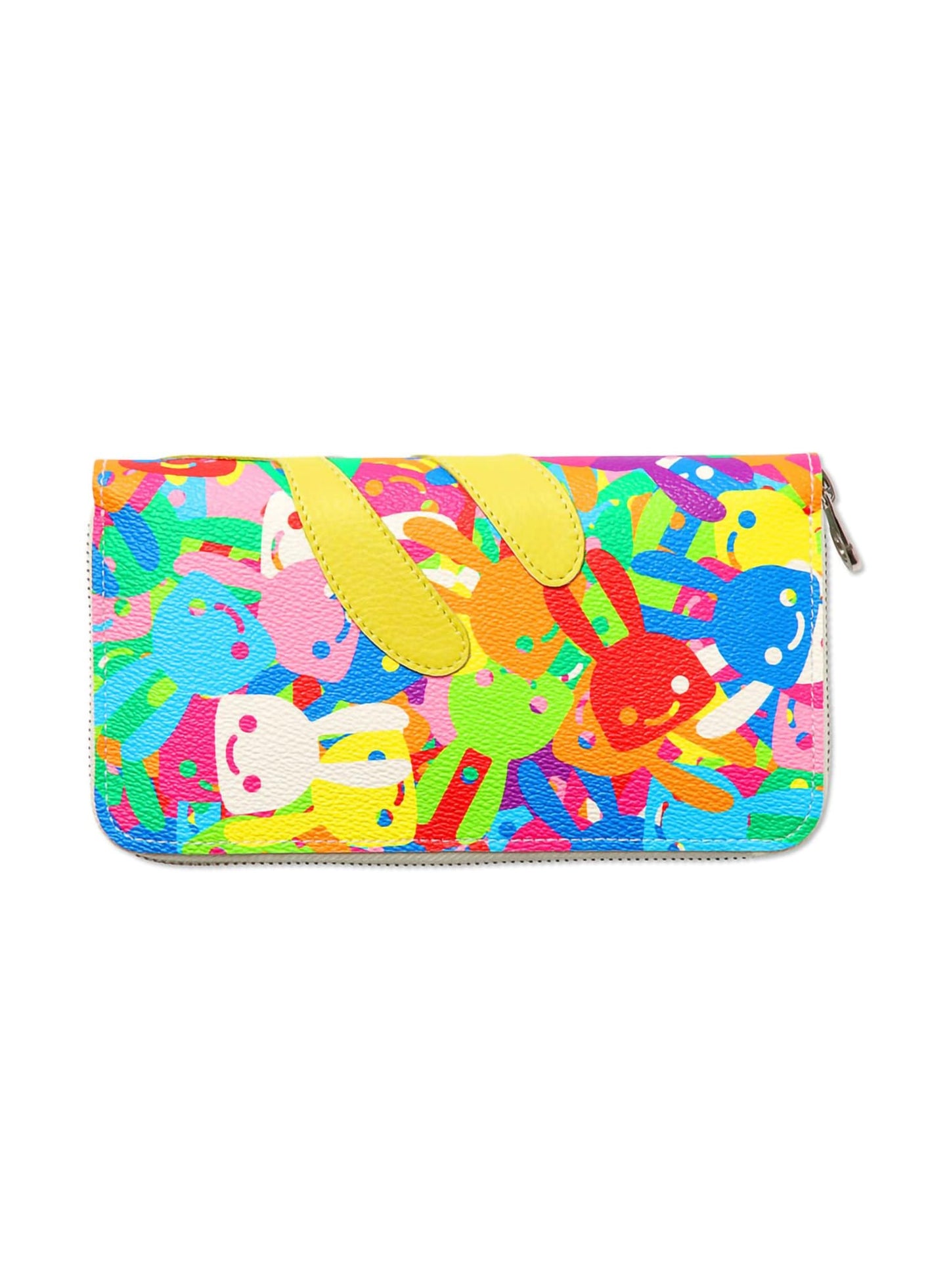 かわいいカラーロングウォレット