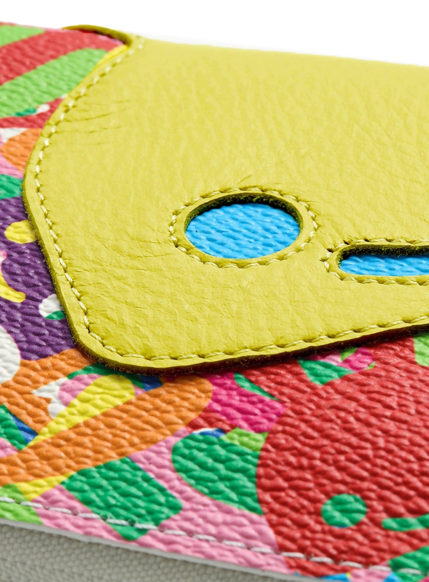 かわいいカラーロングウォレット