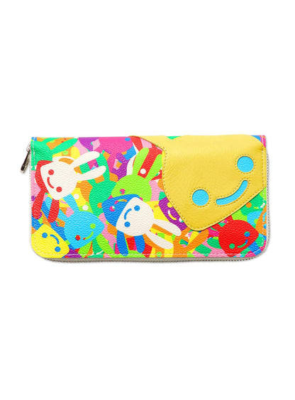 かわいいカラーロングウォレット