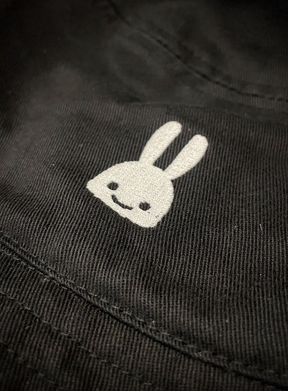 刺繍のバケットハット 22S1 ウサギ