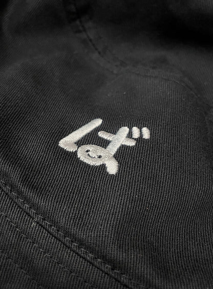 刺繍のバケットハット 22S1 ば