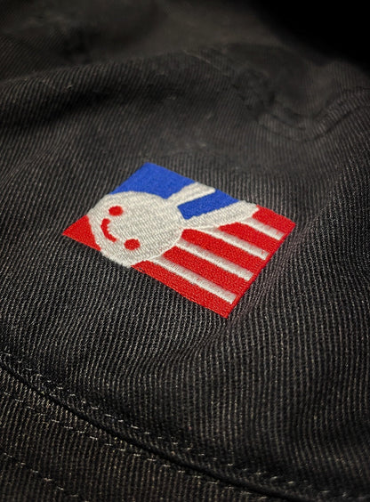 刺繍のバケットハット 22S1 ハイスピード