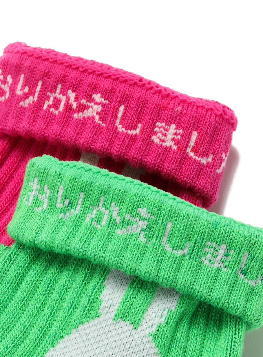 ネオンカラーソックス