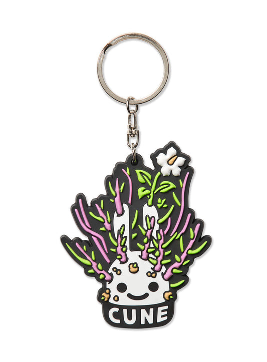 ラバーキーホルダー いもの芽ウサギ