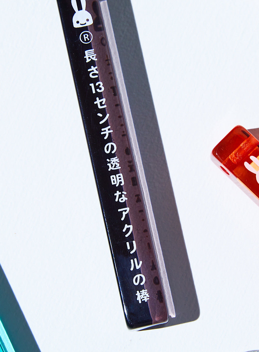 長さ13センチのアクリルの棒