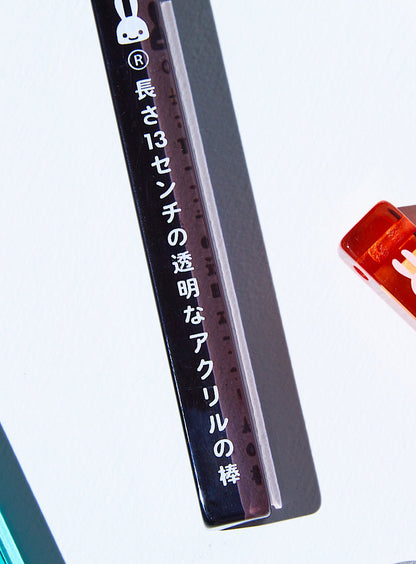 長さ13センチのアクリルの棒