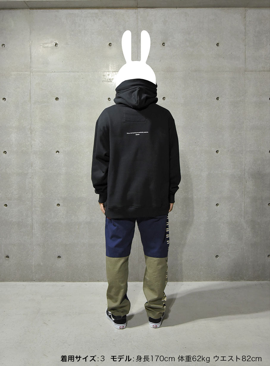 フェイスカバーパーカー