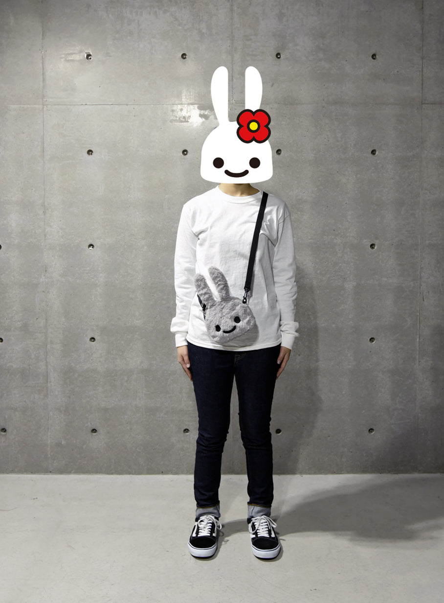 もこもこウサギショルダーバッグ