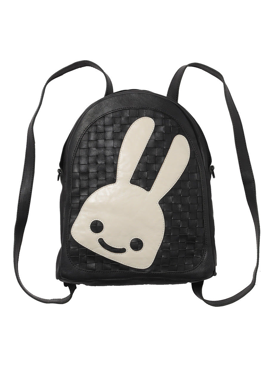 CUNE × robita レザーメッシュバックパック