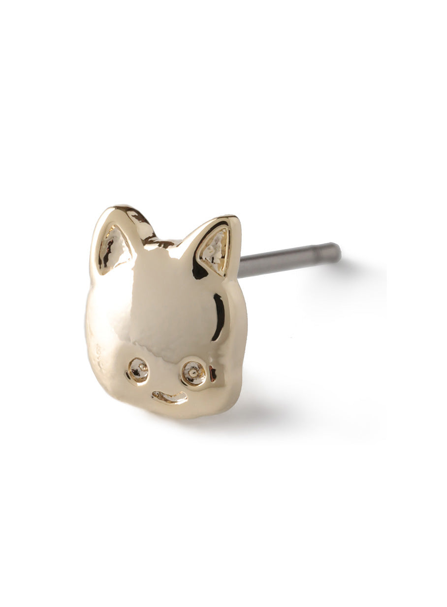 うさちゃんとねこちゃんの顔ピアスセット