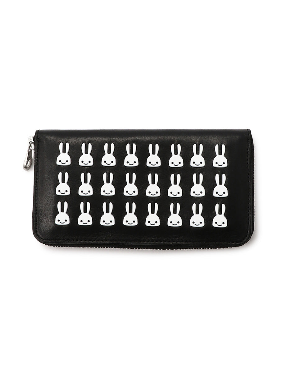 ウサギスタッズロングウォレット