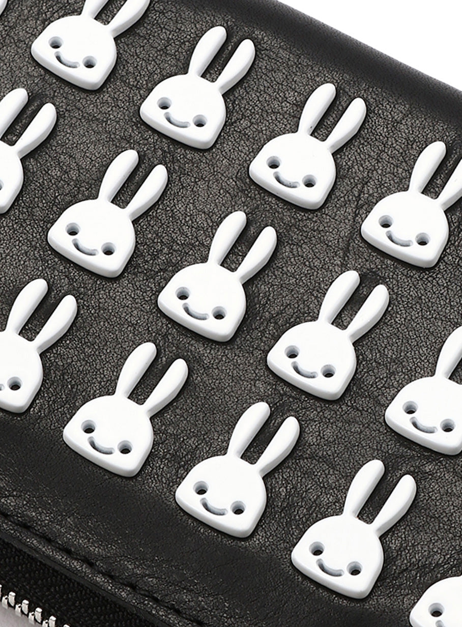 ウサギスタッズロングウォレット