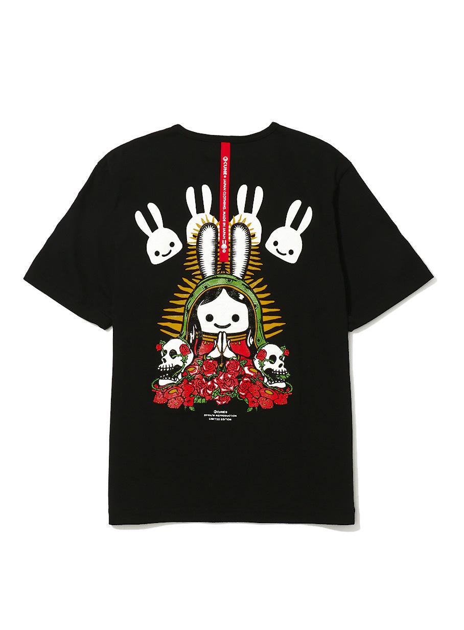 ちょっといいTシャツ 19A1 バラとウサギ