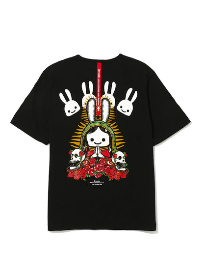 ちょっといいTシャツ 19A1 バラとウサギ