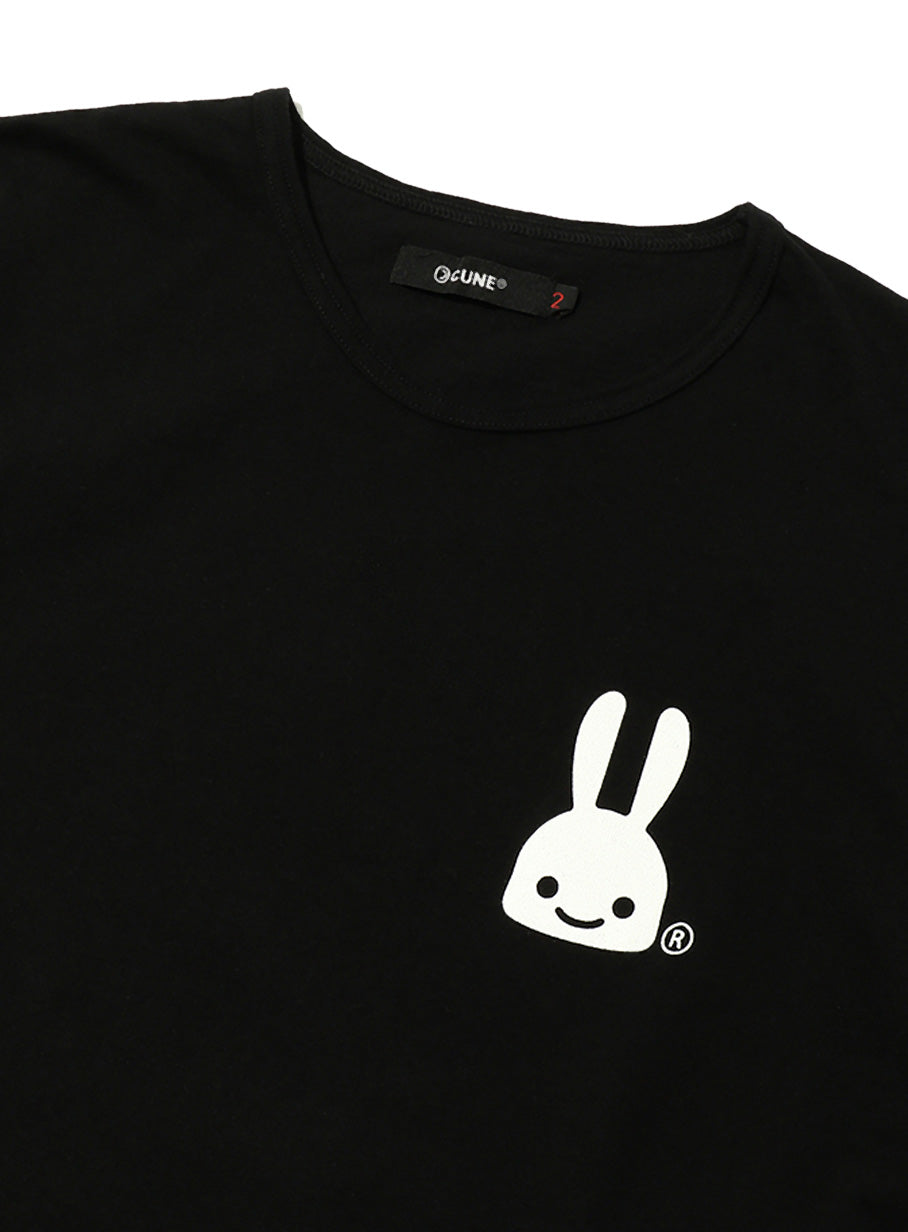 ちょっといいTシャツ 19A1 バラとウサギ