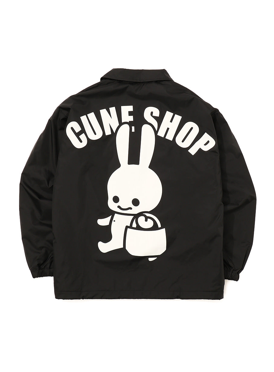ナイロンコーチジャケット おかいものウサギ