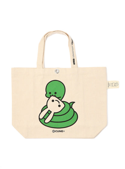 プリントトートバッグ 19A1 へびちゃん