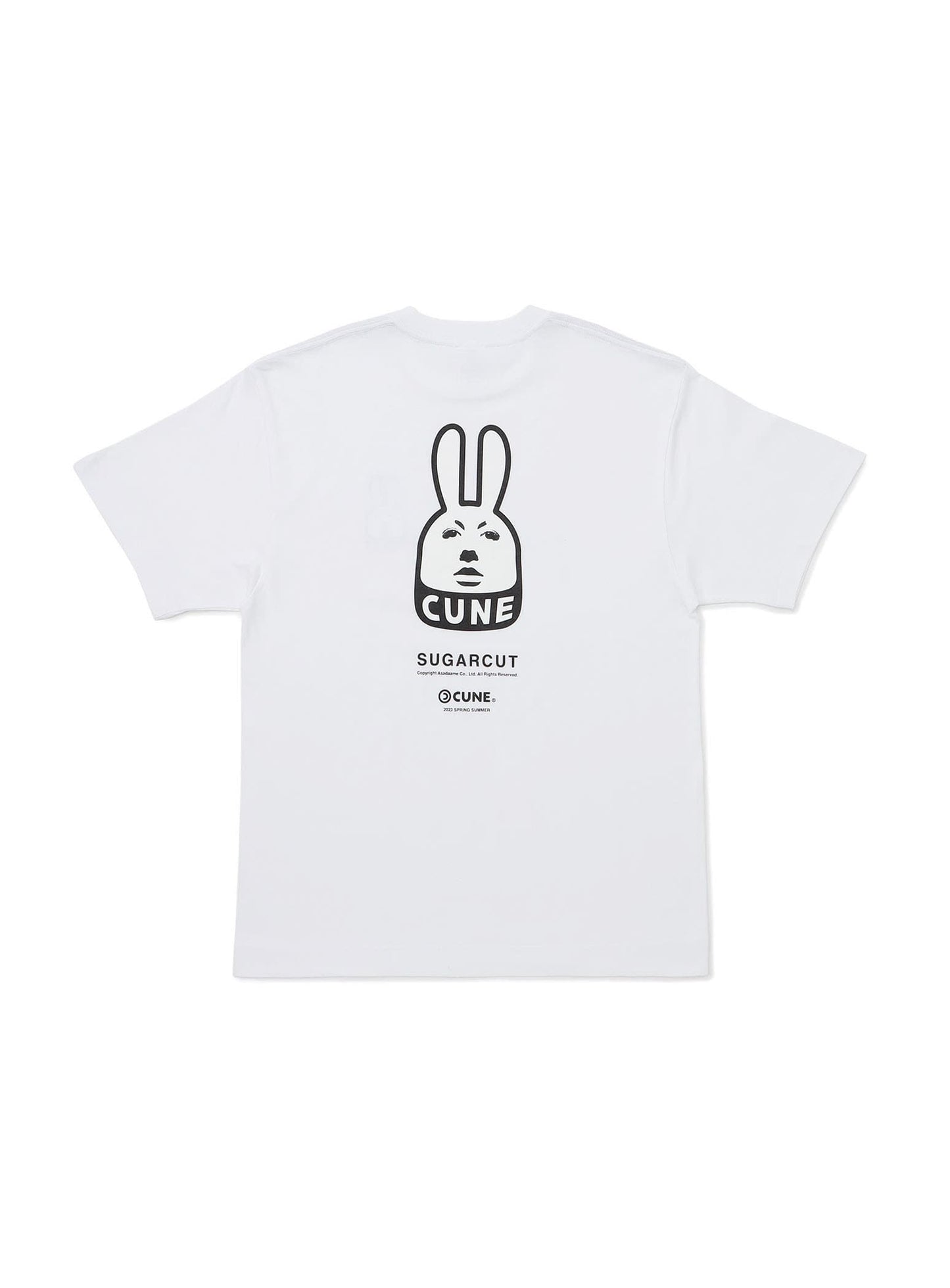 S/S Tee シュガーカット×CUNEウサギ