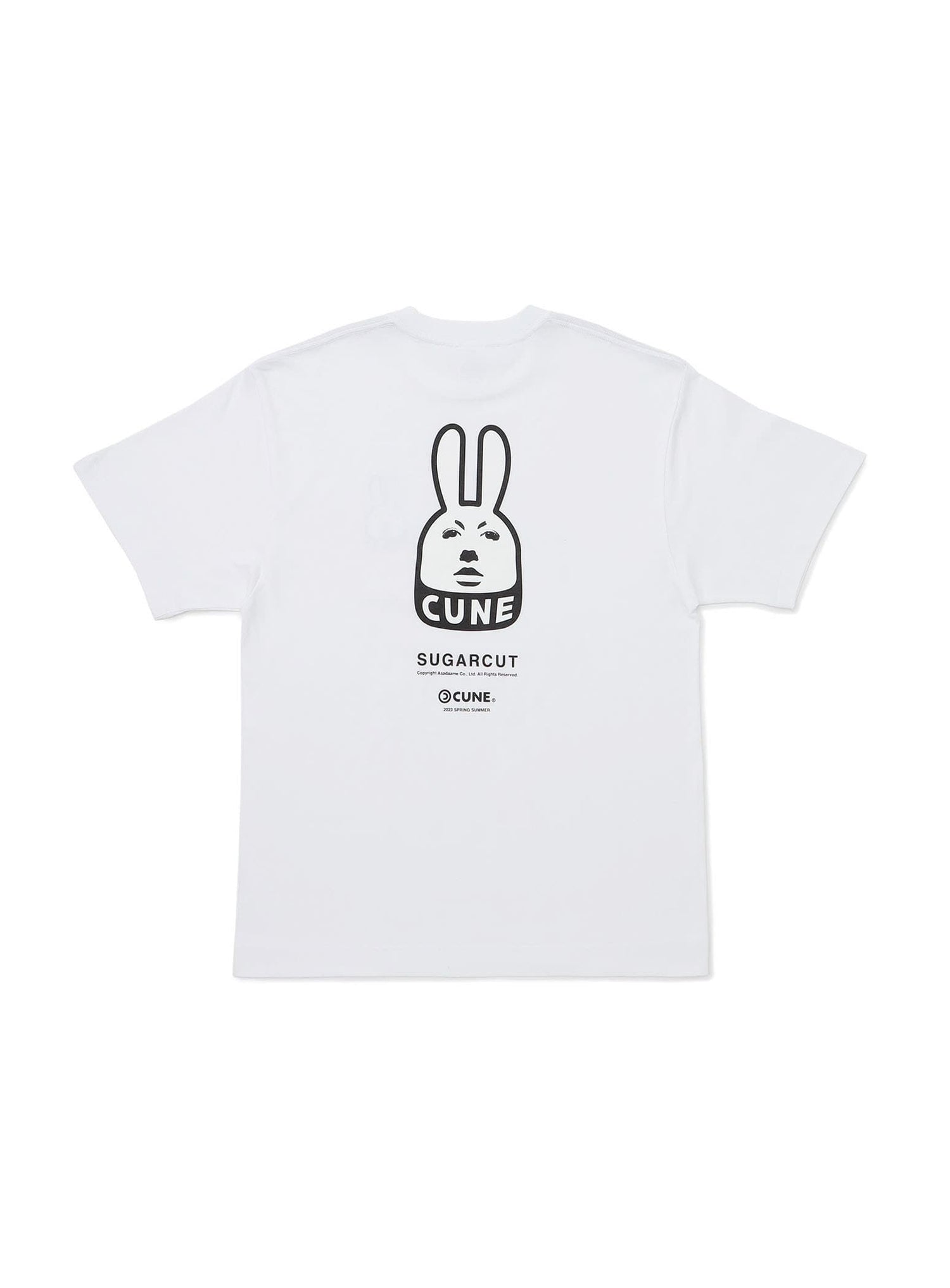 S/S Tee シュガーカット×CUNEウサギ
