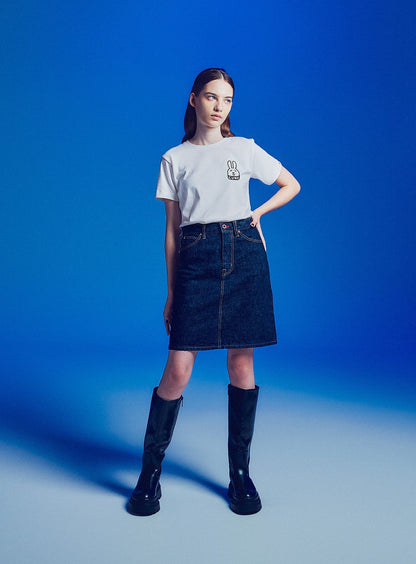 S/S Tee シュガーカット×CUNEウサギ