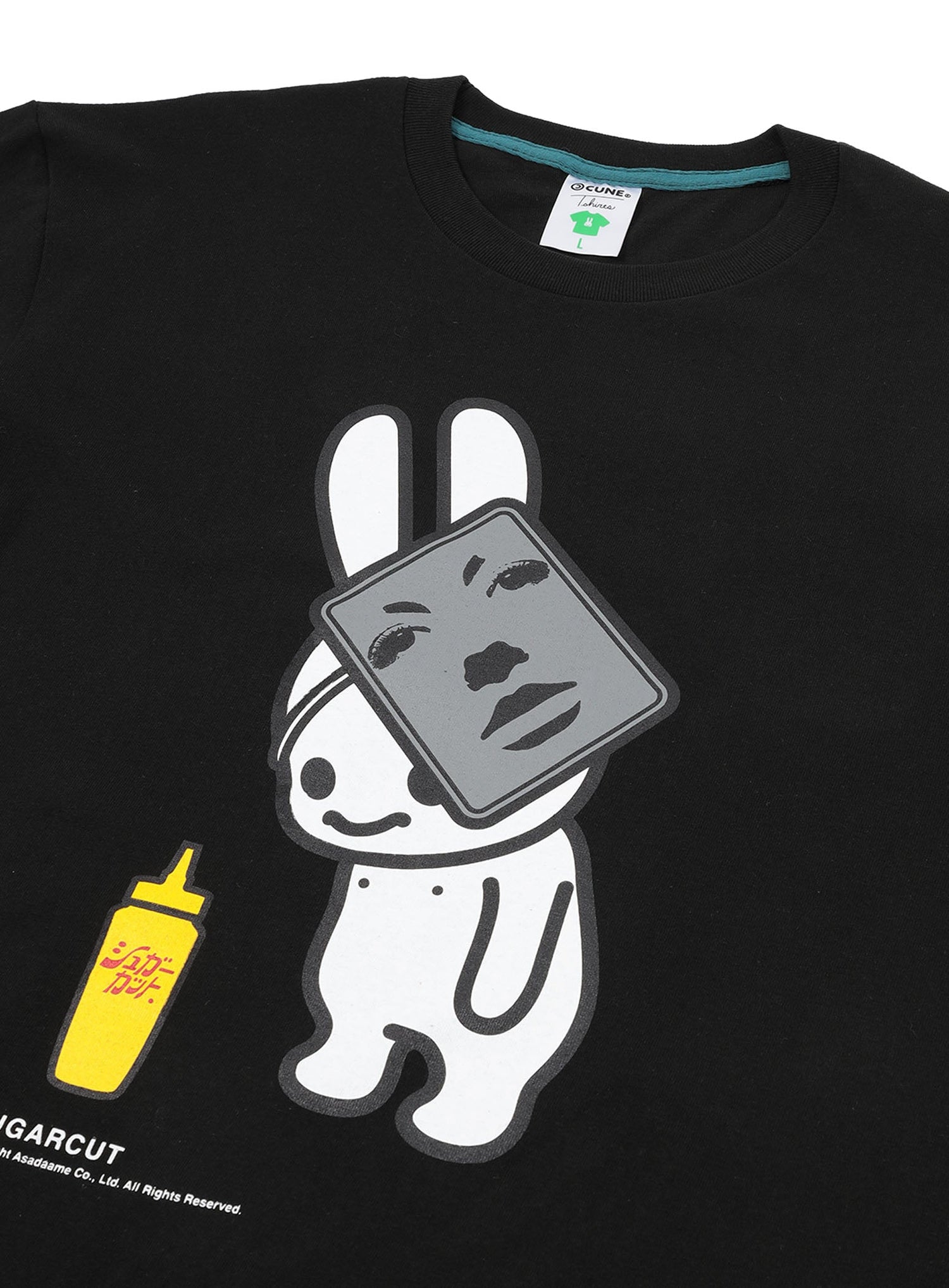 S/S Tee シュガーカットお面