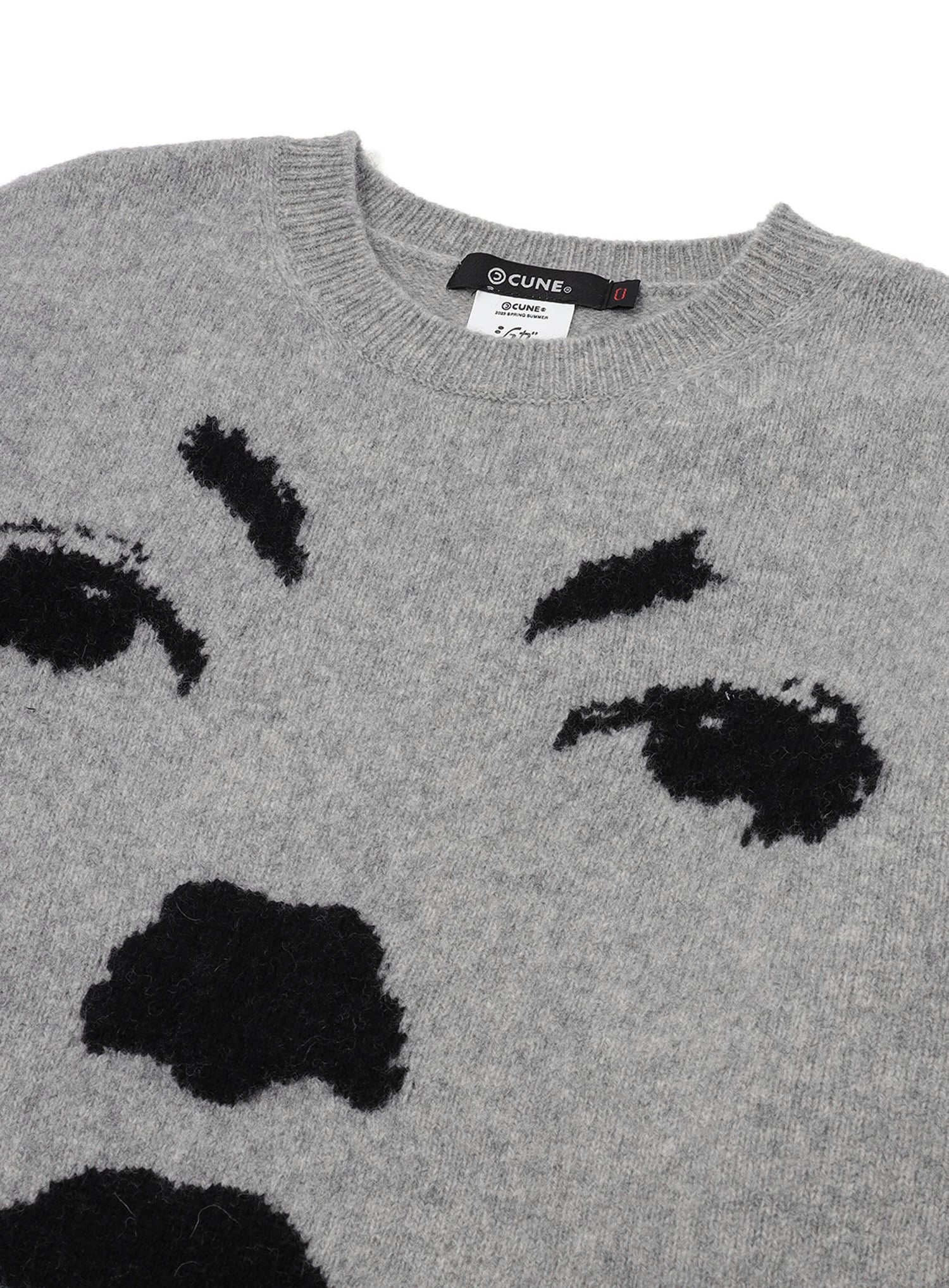 シュガーカット フェイスニットワンピース