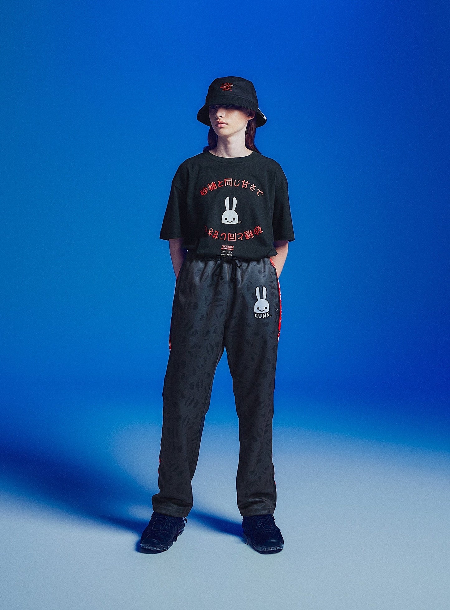 シュガーカット ランダムフェイスパンツ