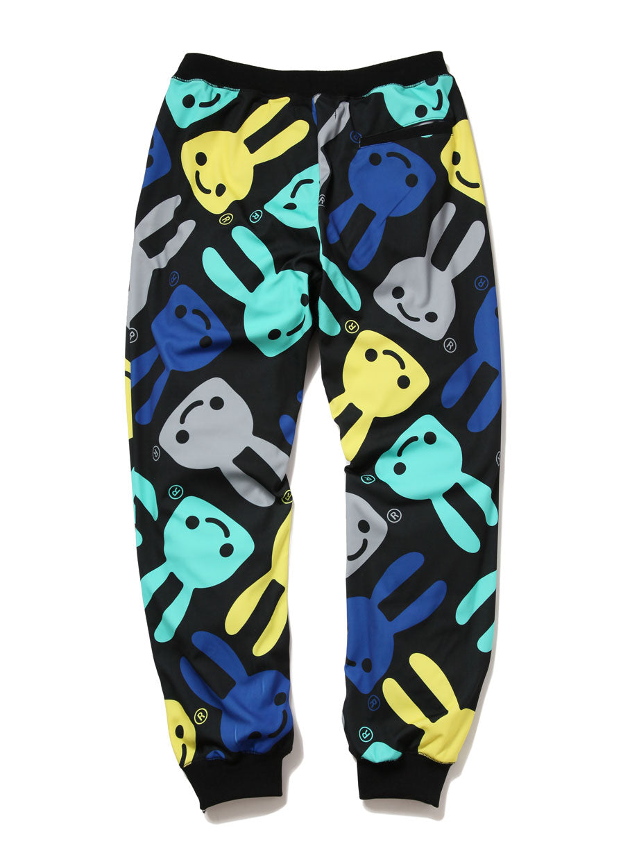 ジャージパンツ うさぎ総柄