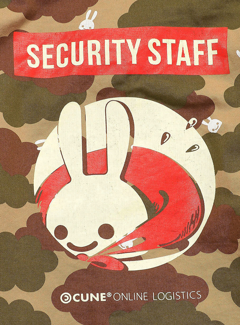 セキュリティスタッフ コットンブルゾン