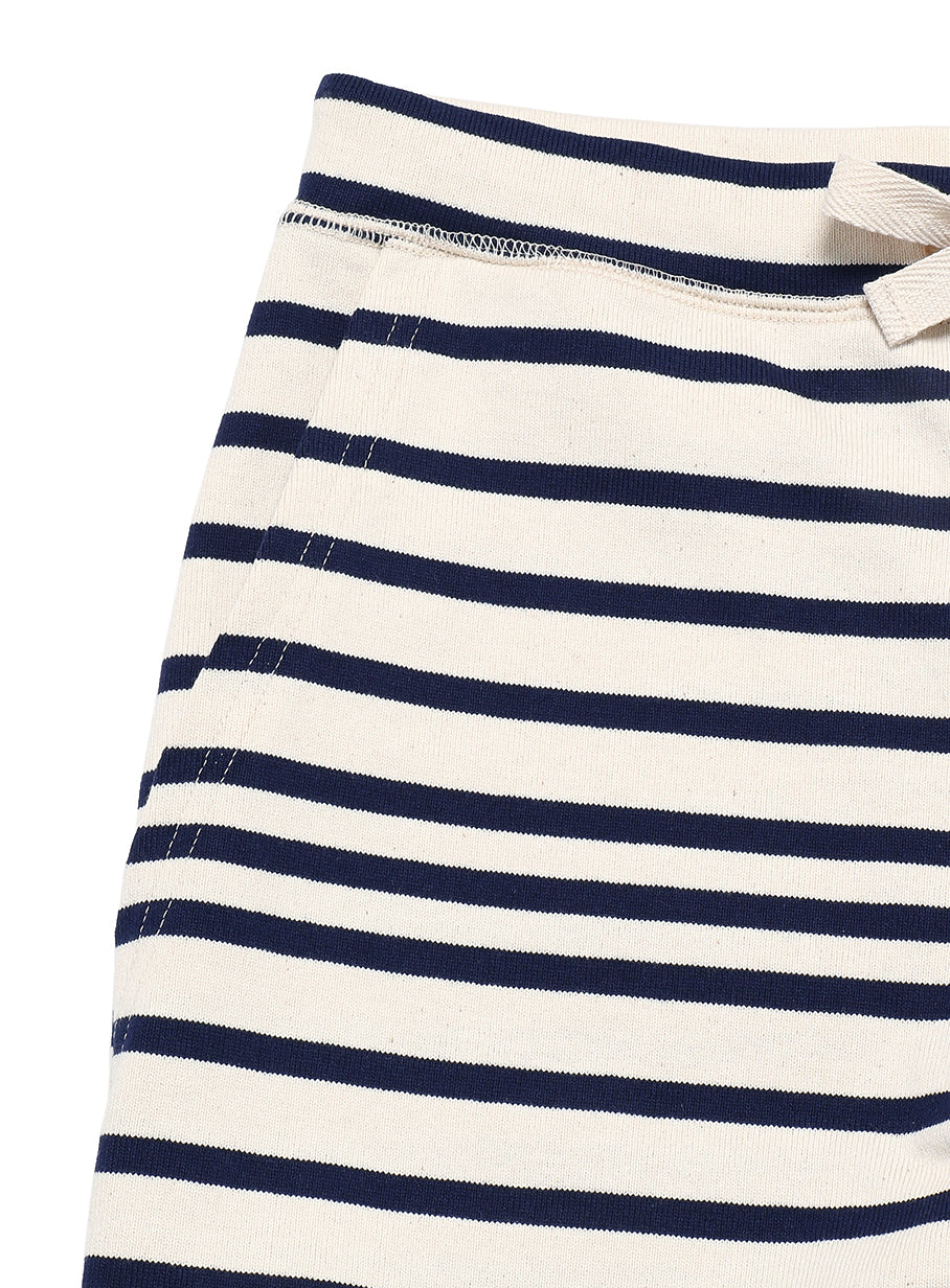 ボーダークロップドパンツ