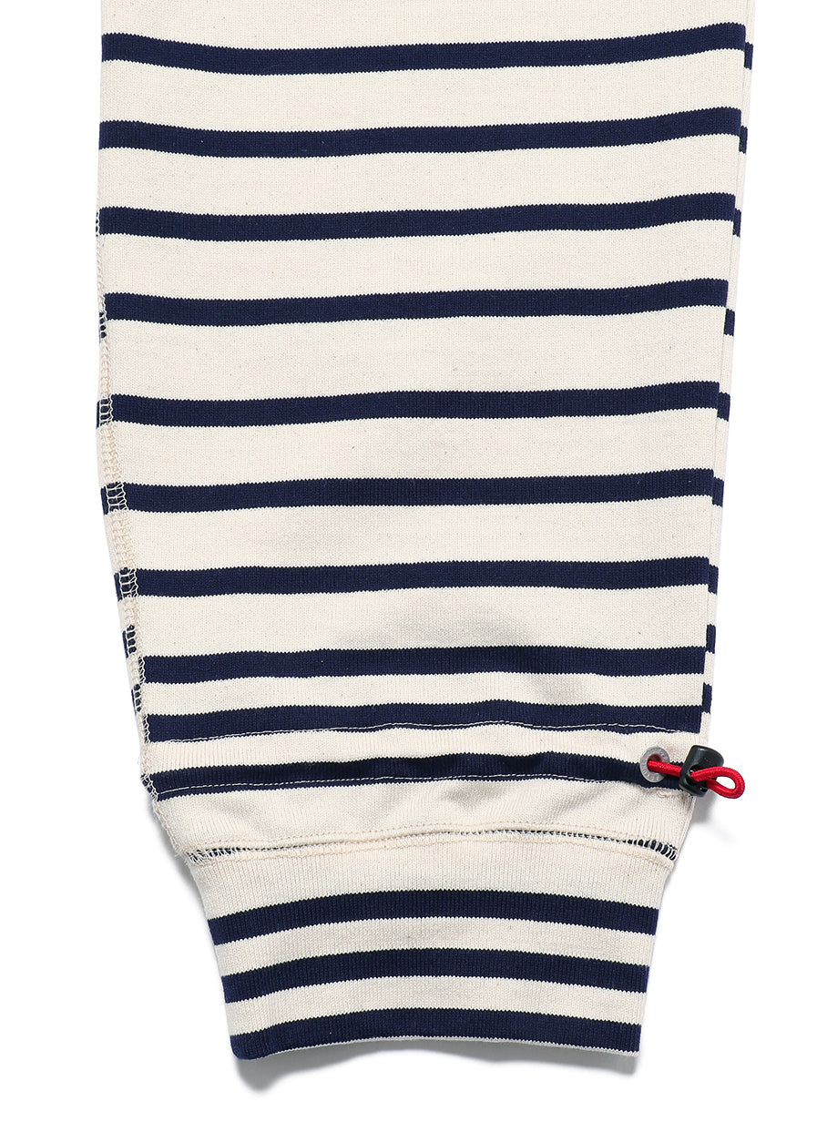 ボーダークロップドパンツ