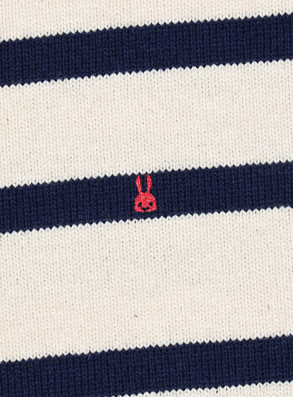 ボーダークロップドパンツ